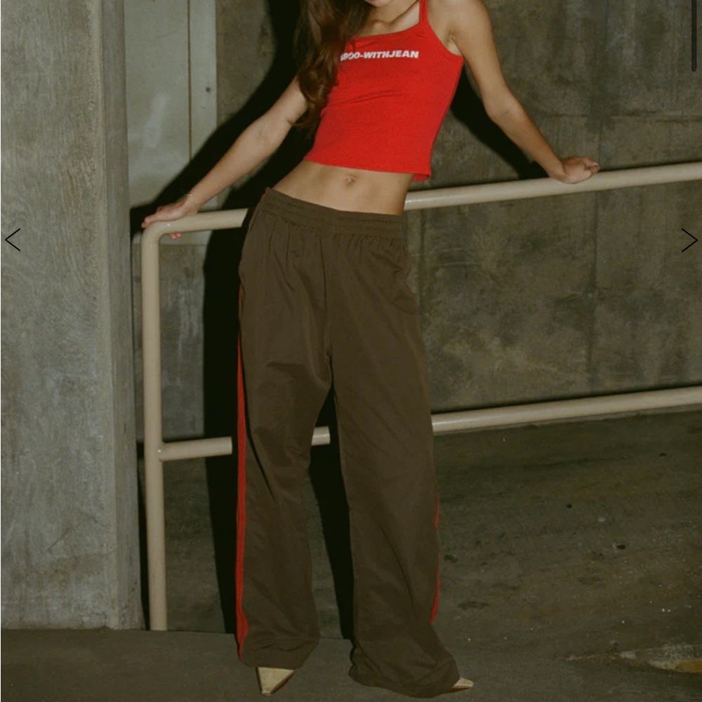 With Jean Romeo pants